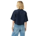 thumbnail image 3 of Jessica Simpson Women's and Women's Plus Denim Shirt, Sizes XS-4X, 3 of 4