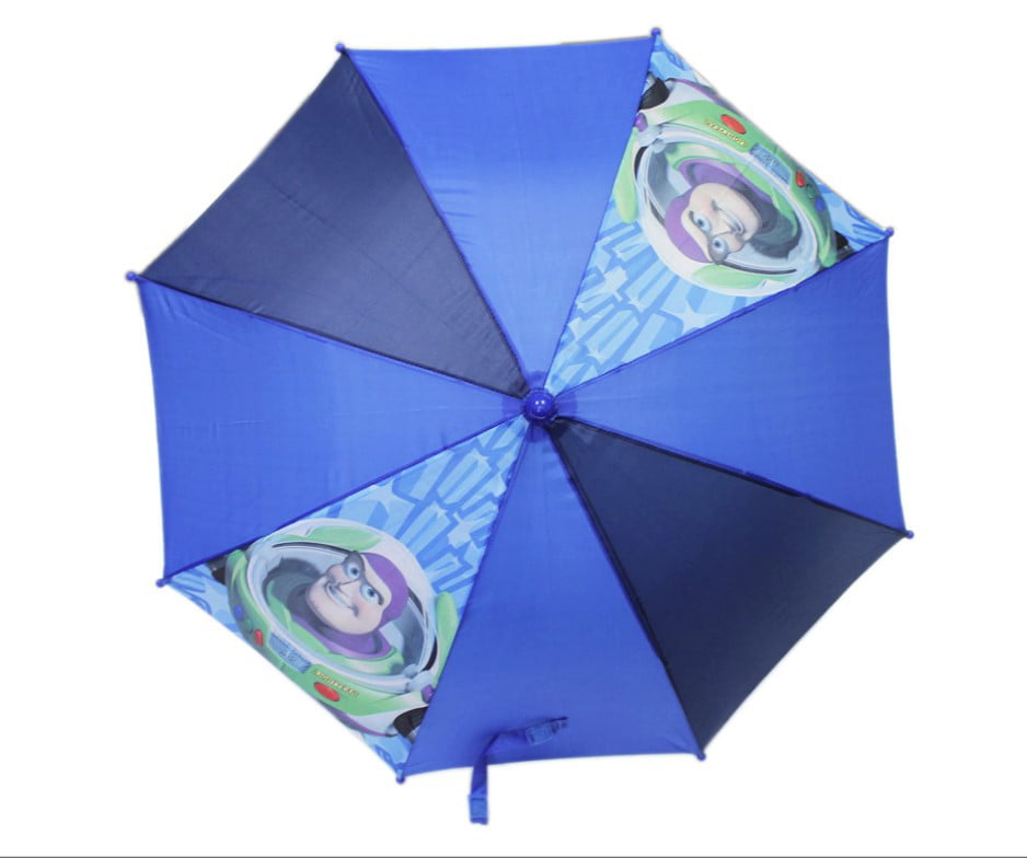 BUZZ LIGHTYEAR & WOODY CHILDREN'S BUBBLE DOME UMBRELLA IN BLUE-BNWT TOY STORY 