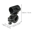 thumbnail image 2 of SHOWERORO 4Ud Soporte Universal Para De Con Clip Ajustable Color Negro, 2 of 8