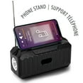 thumbnail image 2 of Escape - Wireless Speaker, Bluetooth 5.1, Rechargeable by Cable or Solar Energy, Black, 2 of 2