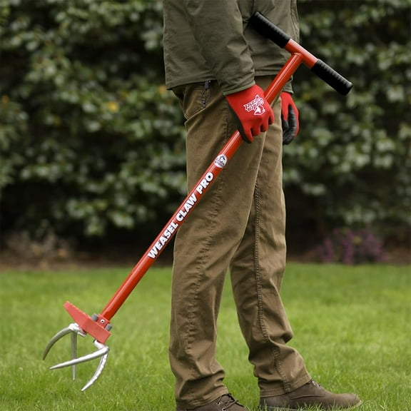 Garden Weasel Claw Pro – Black Grip |   3-in-1 Twist Tiller, Cultivator, Weed Puller & Soil Loosener |   Gardening Hand Tool |   91336-A