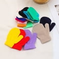 thumbnail image 4 of Guantes de punto monocromáticos cálidos de invierno para niños Guantes de bolsa multicolor para niños de jardín de infantes, 4 of 4