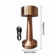 thumbnail image 2 of Touch Sensor LED Table Lamp, Rechargeable Desk Light for Bedroom, Restaurant, Bar Decoration, 2 of 4