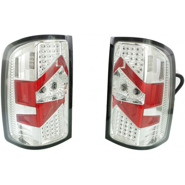 For GMC Sierra 1500 Tail Light Assembly Passenger and Driver Side | LED
