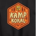 thumbnail image 3 of SpongeBob SquarePants - Kamp Koral Kamp Koral Badge Graphic Long Sleeve Fleece Sweatshirt, 3 of 6