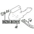 thumbnail image 2 of Febest FRONT ENGINE MOUNT # MZM-BON1 OEM UB39-39-040A, 2 of 2