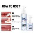thumbnail image 5 of 30/60/100ml Multi Functional Foam Cleaner For Car Interior No Cleaning Cleaner Steering Wheel Dry Cleaning, 5 of 8