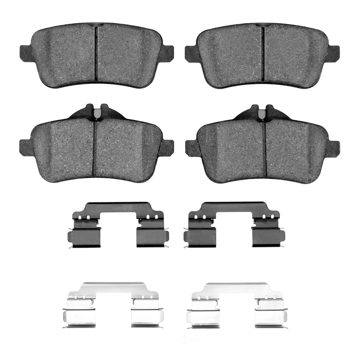 Dynamic Friction Company 1552-1630-01 DFC 5000 Advanced Brake Pads - Ceramic and Hardware Kit - OE