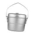 thumbnail image 4 of Olla colgante para acampar, olla para sopa, capacidad de 5,5 L, olla para cocinar al , olla para hervir al aire libre Sin rejilla para cocinar al, 4 of 8