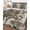 Beige, variant on Farmhouse Owl Full Size Down Alternative Comforter, Lightweight Comforter Quilt Bedding Set with Pillow Shams Country Envelope Postmark Rustic Botancial All Seasons Bed Comforter Duvet Insert 78"x90"