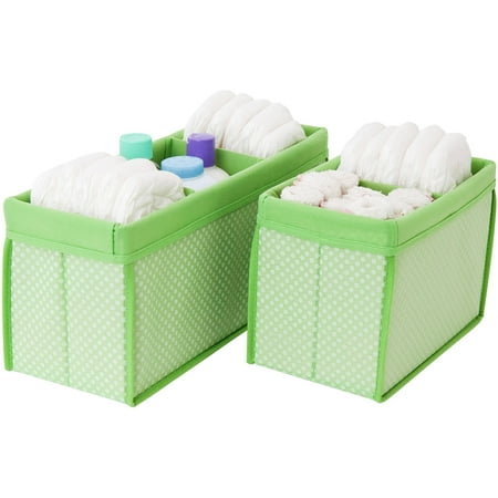 Delta Nursery Organizer Bins, Set Of 2, Hush G