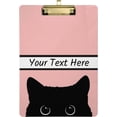 thumbnail image 1 of FMSHPON Kawaii Cat Clipboard Hardboard Wood Nursing Clip Board and Pull for Standard A4 Letter 13x9 inches, 1 of 7