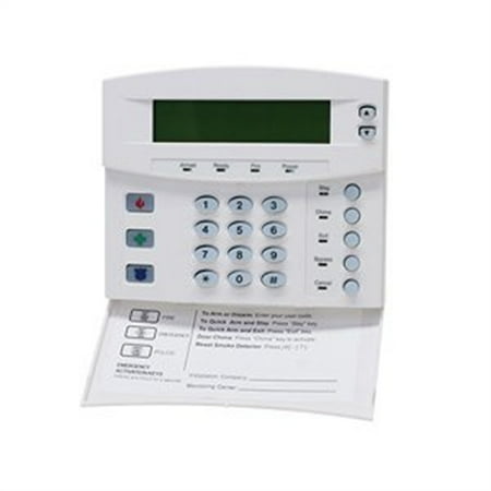 - GE 192-ZONE LCD KEYPAD W/SWINGDWN REMOVABLE DOOR,WHITE NX-148E