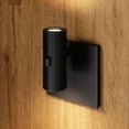 thumbnail image 2 of Sonneman SLS0216 Suspenders Standard Single Led Wall Sconce - Black, 2 of 7