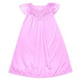 thumbnail image 4 of LIIPEE Womens Summer Nightgown Casual Short Sleeve Lace Sleep Dress Ladies Cozy Sleepwear, 4 of 4