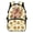 Cartoon Chef Capybara with Bakery Goods Pattern, variant on 17 Inches Backpack for Teens, Polyester Durable Large Capacity Backpacks, Orange Sports Car Splatter Pattern