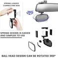 thumbnail image 3 of KERHAND 360° Baby Car Mirror for Baby Rear Facing, Rear View Car Seat Mirror for child Safety, Car Rear Mirror Accessories for Toddler-Just Adjust the Angle without Tightening the Knob (BPA-Free), 3 of 5