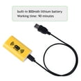 thumbnail image 4 of Graflsoa F130 IP68 Waterproof 8mm Wi-Fi Endoscope with 10M Hard Cable, 1600x1200 Resolution, 70° View Angle, Adjustable LED Lights, Compatible with iOS/Android/Windows, Yellow/Black Options, 4 of 7