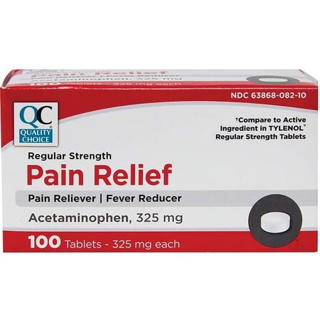 Quality Choice Non-Aspirin - Regular Strength 325 mg 100 Tabs