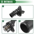 thumbnail image 4 of Motor Refrigerante Termostato Carcasa Ensamblaje,para Lexus, 16326-31020, 4 of 7
