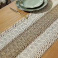 thumbnail image 5 of Nappe, Chemin de Table Brodé Creux, Nappe Pastorale, Nappe de Table Basse 40*176cm, 5 of 5