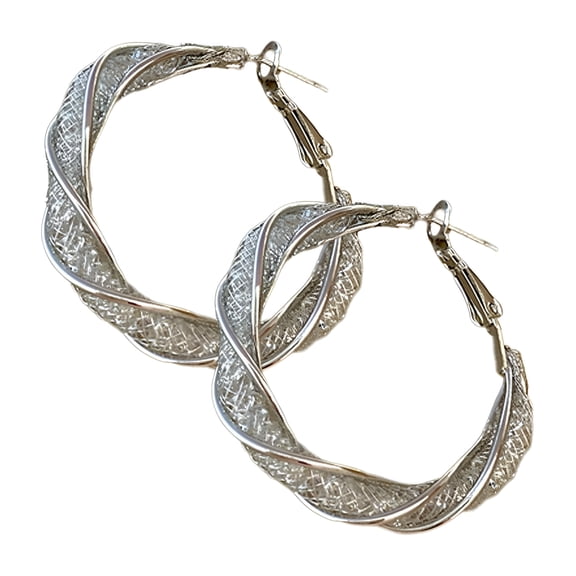 DESIGNICE Lymphatic Activity Hoop Earrings | Magnetic Activity Lymphatic Women Magnetology Hoop Earrings | Germanium Copper Hoops For Women