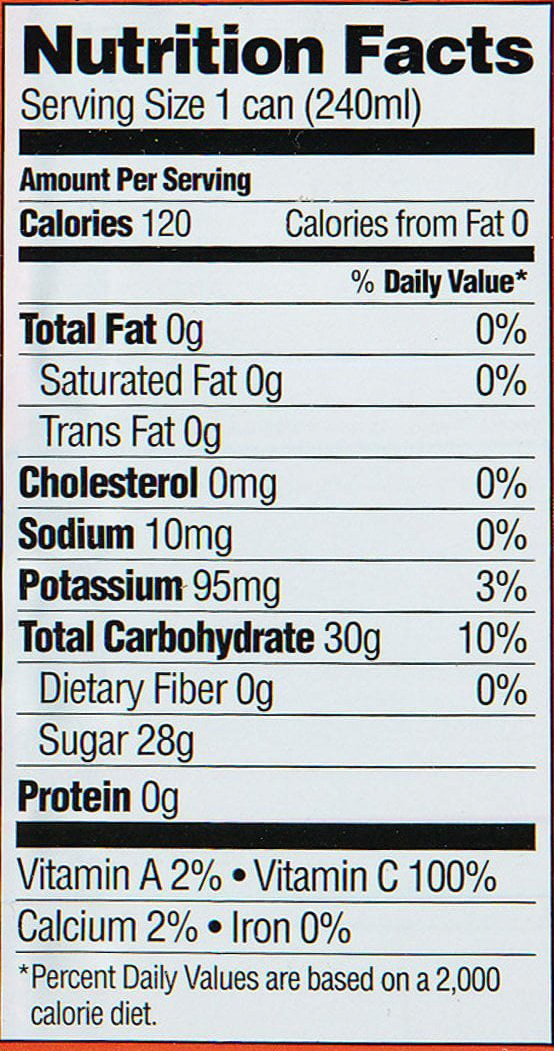 Del Monte Juice, Four Seasons, 8.1 Fl Oz