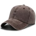 thumbnail image 2 of UTSJKR Baseball Cap Golf Dad Hat Adjustable Original Classic Low Profile Cotton Hat Unconstructed Plain Cap Men Women Coffee, 2 of 3
