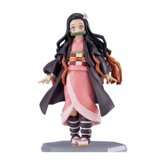 Nezuko Action Figure Interchangeable Face And Poses Exquisite Craftsmanship Showcasing The Charm Of Anime.