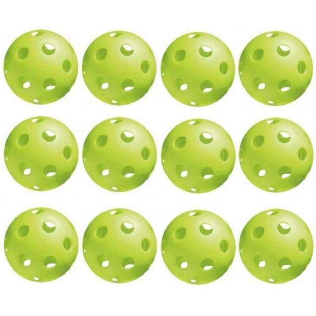 Balles de Pickleball de 72 mm pour l'Extérieur avec 26 Trous
