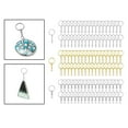 thumbnail image 3 of Llavero de 300 piezas con tornillo con cadenas de eslabones Accesorios de Claps Pin de tornillo abierto de metal para, 3 of 9