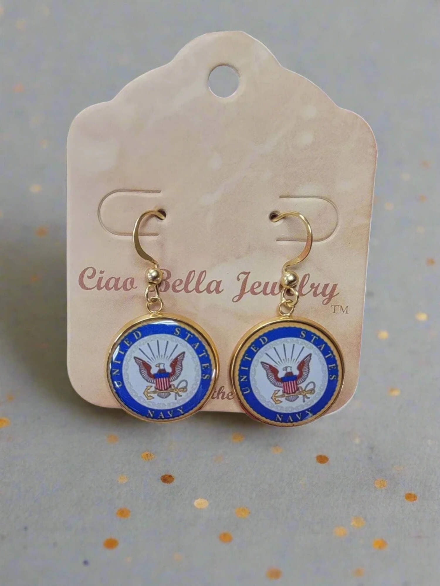 Officially Licensed Army Earrings - A Proud Symbol of Service and Sacrifice