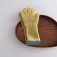 thumbnail image 2 of Children's Solid Color Yarn Gloves Outdoor Warm Knitted, 2 of 5
