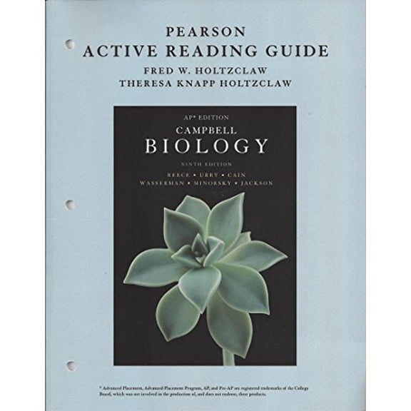 Pre-Owned Campbell Biology AP Edition Active Reading Guide (Paperback) 0132603861 9780132603867