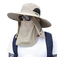 thumbnail image 3 of Sombrero Pesca Con Protección UV para El Ancha Hombres (gris Oscuro), 3 of 9