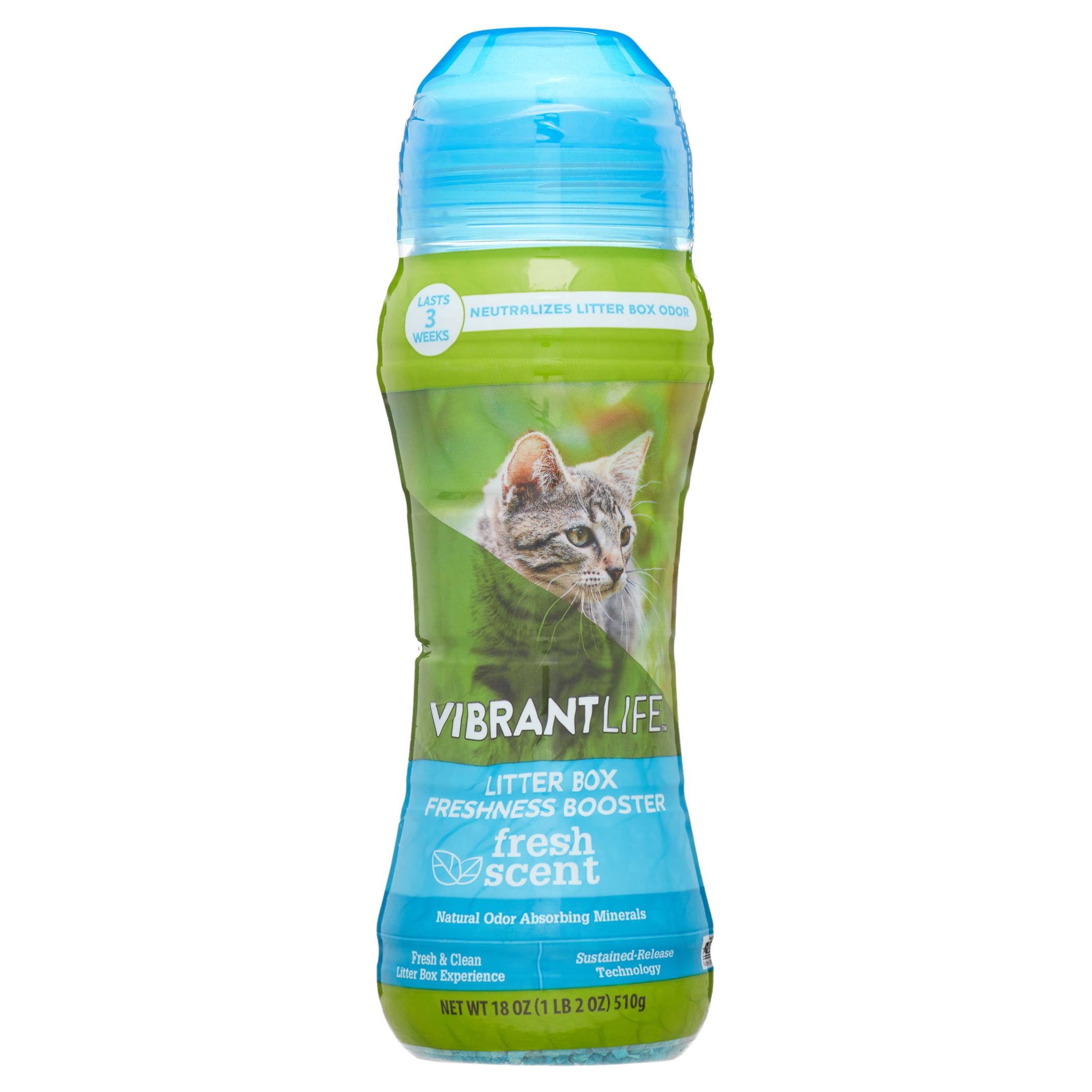Vibrant Life Litter Box Freshness Booster, Fresh Scent, 18 oz