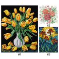 thumbnail image 2 of Hilo de Algodón Ecológico Bordado Likrtyny 14CT 2 Hebras Impresión 40*51cm Tulipán 2 Kit Serie Flores Punto Cruz, 2 of 5