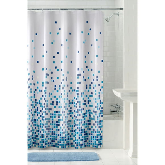 Mainstays Geo Matrix PEVA Shower Curtain or Liner