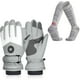thumbnail image 2 of Guantes de esquí para mujer, juego de guantes y calcetines de esquí impermeables muy cálidos, guantes de invierno antideslizantes con pantalla táctil y calcetines térmicos gruesos para esquí, ciclismo, 2 of 8