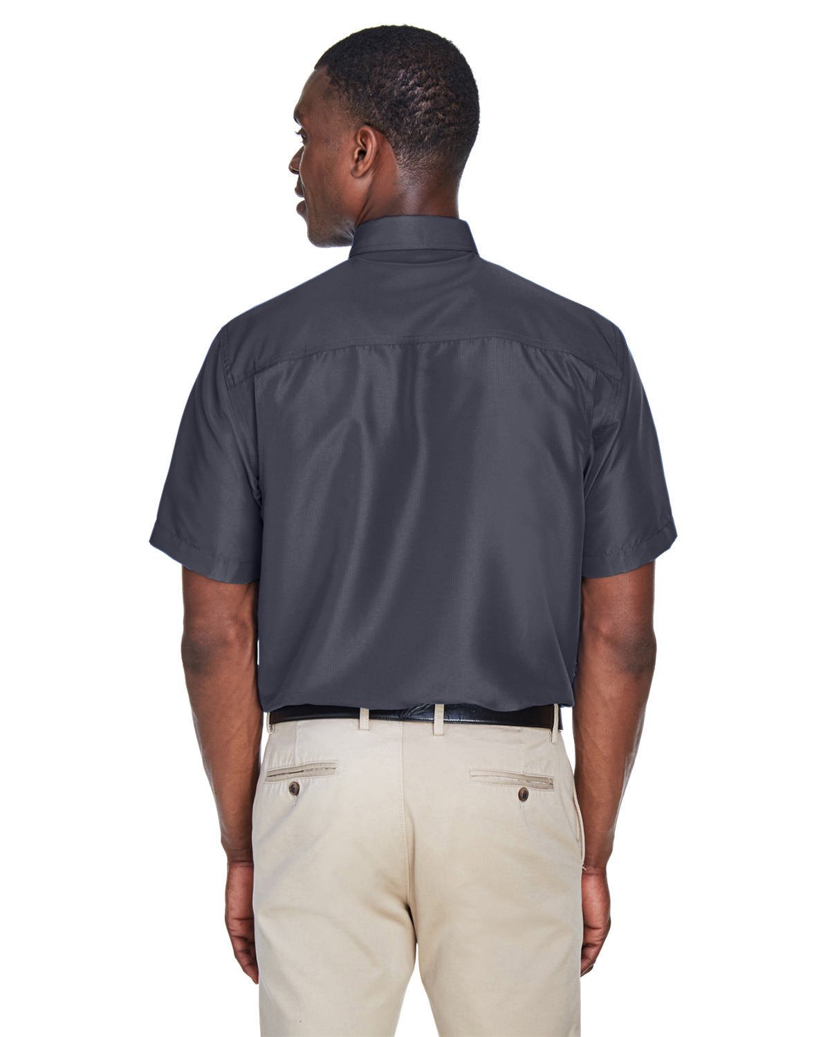 Harriton Men's Key West Short-Sleeve Performance Staff Shirt - M580 - image 3 of 4