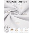 thumbnail image 2 of COOFANDY Men's 2 Piece Linen Beach Outfits Short Sleeve Button Down Shirts Loose Pants For Men, 2 of 6