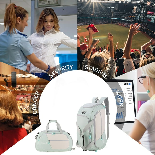 Vacemry Sac de Sport Multifonctionnel à Moins de 5 $, Sac à Bandoulière Convertible avec Compartiment Humide et Sec, Grand Sac à Dos de Gym Yoga Voyage avec Poche de Rangement pour Chaussures
