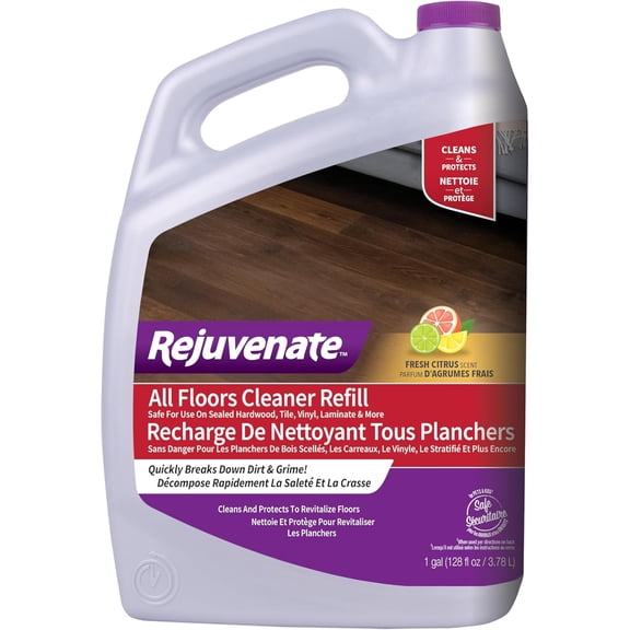 All Floors Cleaner Refill, Breaks Down Dirt and Grime, Cleans and Protects Floors Throughout Your Home, Including Sealed Hardwood, Tile, Vinyl, Laminate and More, 1 Gallon