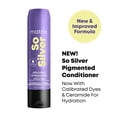 thumbnail image 2 of Matrix So Silver Purple Conditioner | Removes Brassy Yellow Undertones | Color Depositing & Toning | Pigmented Conditioner For Blondes and Greys | For Color Treated Hair | Salon Conditioner | Vegan, 2 of 3