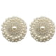thumbnail image 1 of 2pcs imitation perla botones hermosos botones chic prendas de vestir adornos, 1 of 5