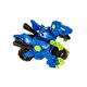 thumbnail image 5 of Juguete de dinosaurio transformador para niños, juguete educativo para edades tempranas, juego de interacción divertido, dinosaurio deslizante, fiesta velociraptor azul, 5 of 8