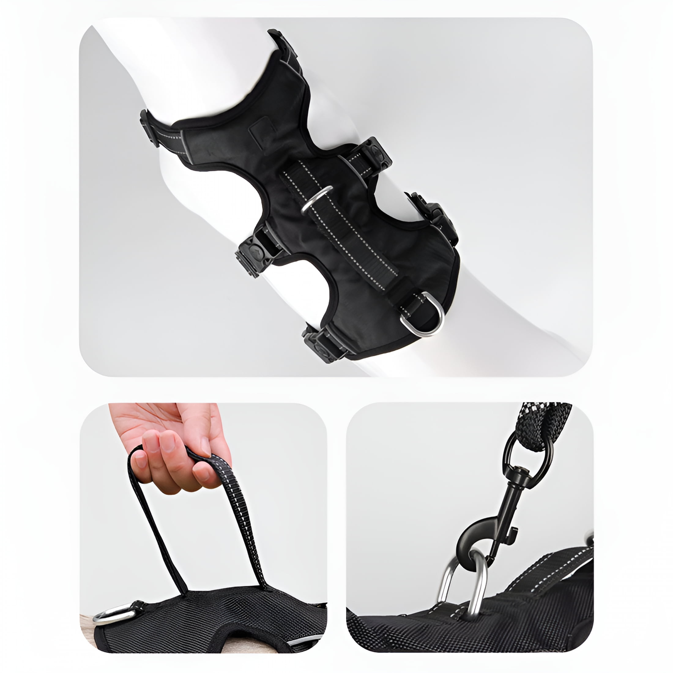 GASTROPOD 2026 New Escape Proof Dog Harness Adjustable No Pull Vest Harness No Pull Pet Dog Vest Harness for Small Medium Large Dogs