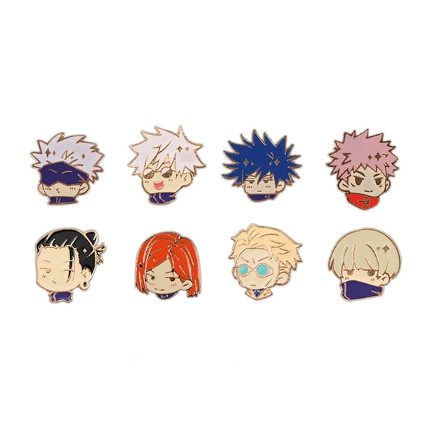 Pines VNYIGDJS Anime JJK Satoru Yuji Megumi Nanami Kento Geto
