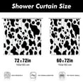 thumbnail image 5 of Durable Waterproof Polyester Shower Curtain Odorless Perfect for Your Bathroom Decor 72x72inch, 5 of 5