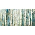 thumbnail image 2 of Robinson, Carol 14x9 White Modern Wood Framed Museum Art Print Titled - Birch River Walk, 2 of 4
